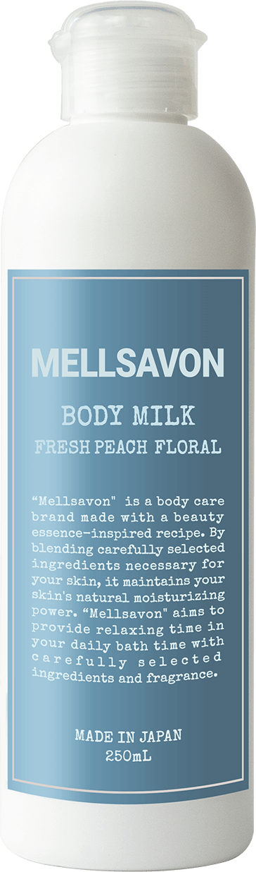 MELLSAVON BODY MILK FRESH PEACH FLORAL