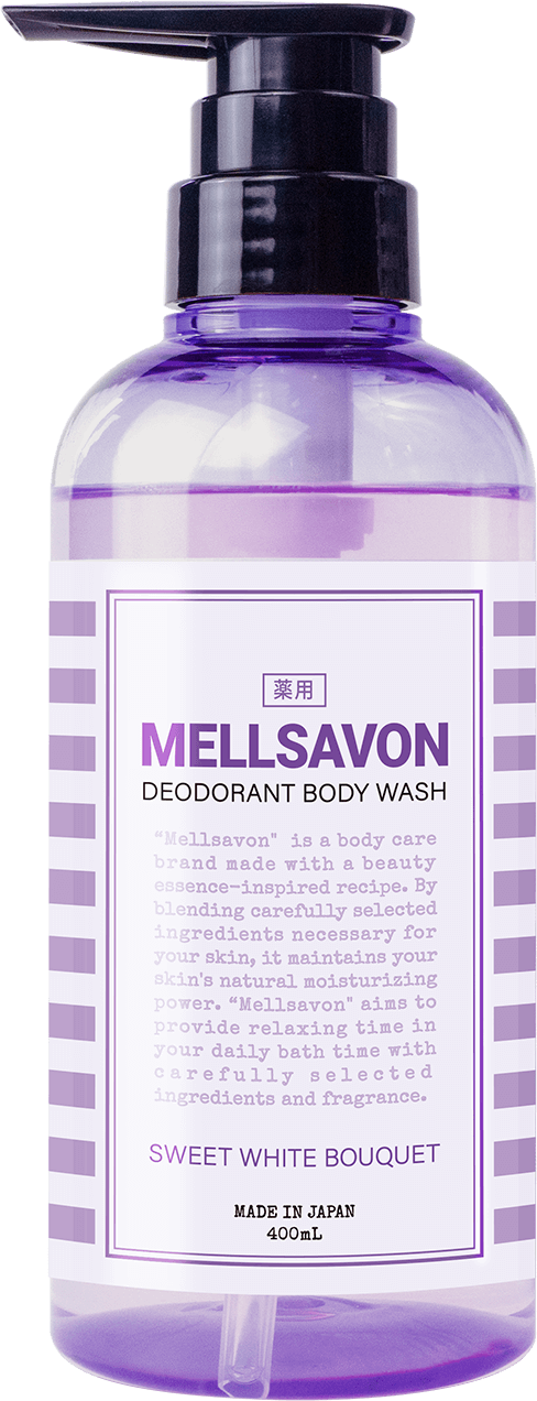 MELLSAVON DEODORANT BODY WASH SWEET WHITE BOUQUET