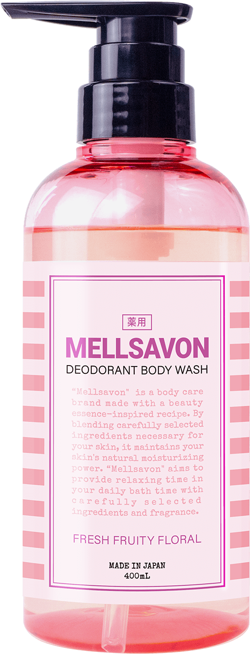 MELLSAVON DEODORANT BODY WASH FRESH FRUITY FLORAL